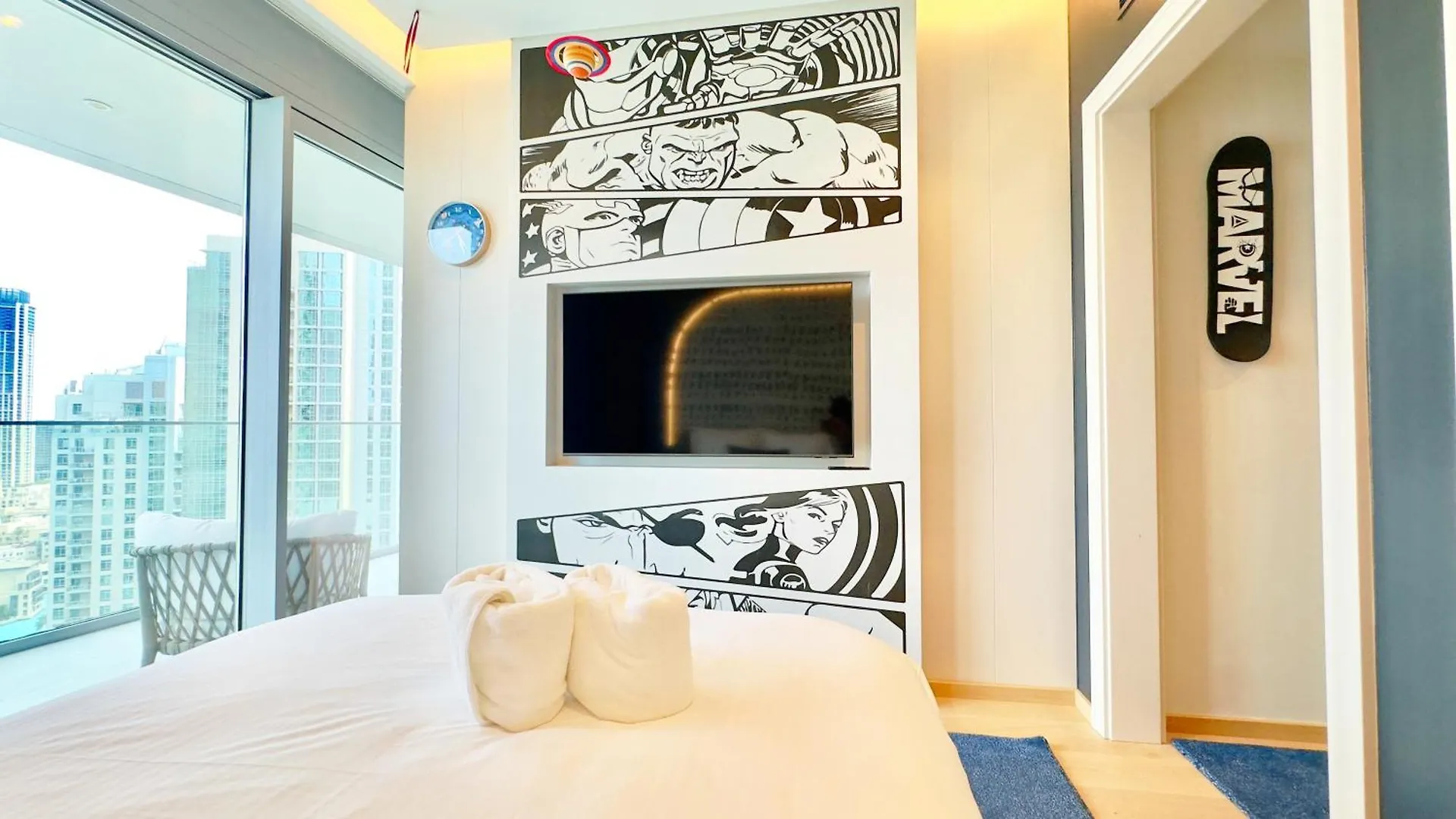 아파트 3Br With Maids Room At Opera Grand, Burj Fountain View By Vibel 두바이 아랍에미리트